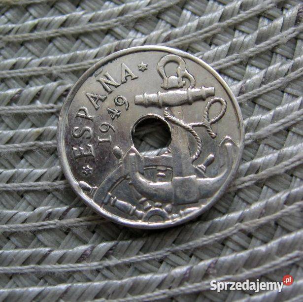 Hiszpania 50 Centymów 1949r Kalisz sprzedam