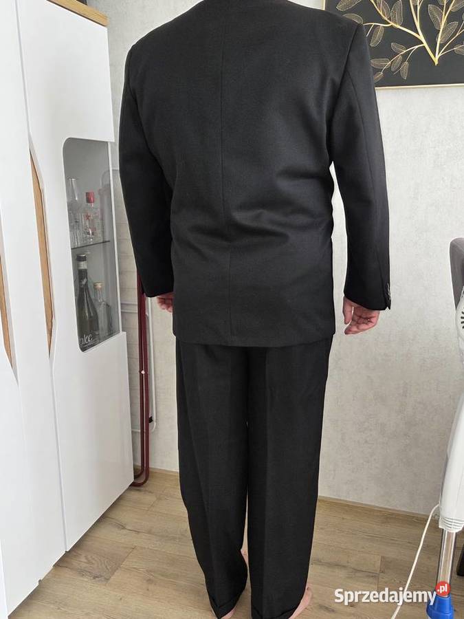 Garnitur czarny klasyczny Rozmiar XL Białystok sprzedam