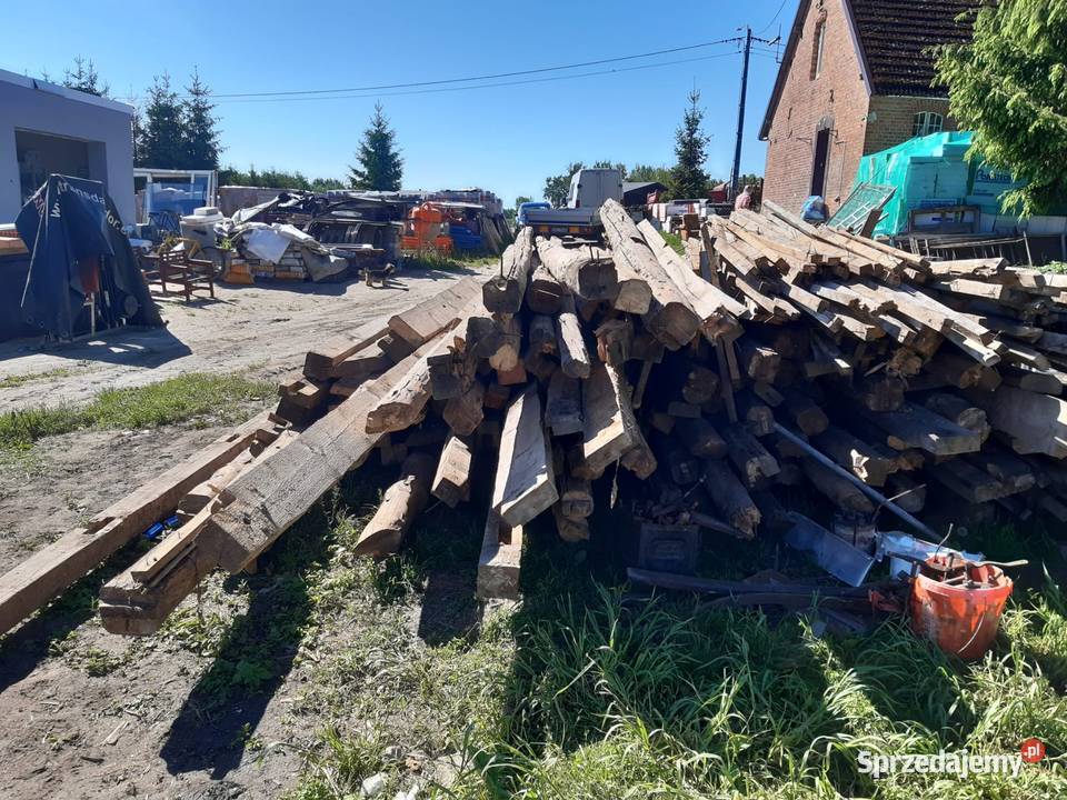 Drewno z rozbiórki Dretynek
