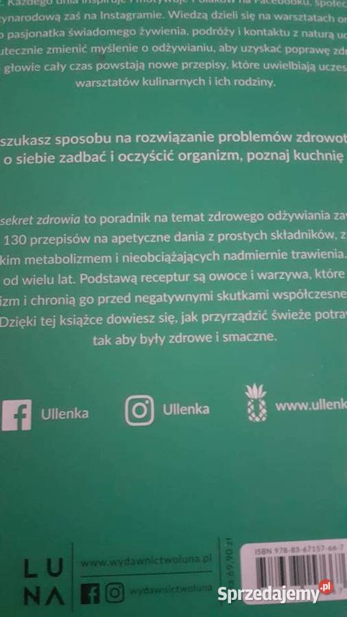 Ulenka zestaw książek o sekretach zdrowia Poradniki, albumy i reportaże Szczecin