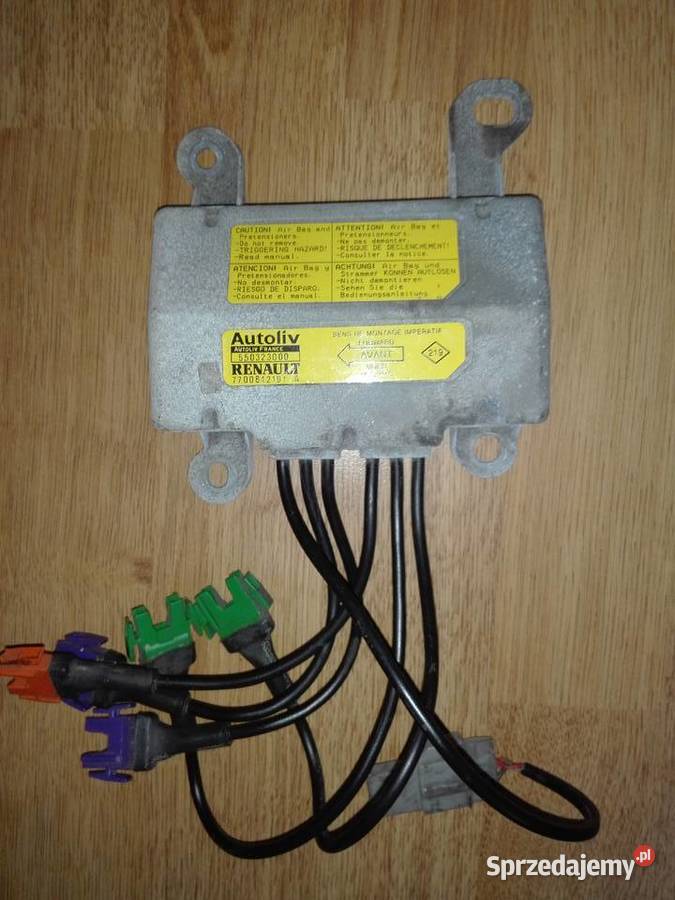 sensor moduł airbag renault laguna Chełmno