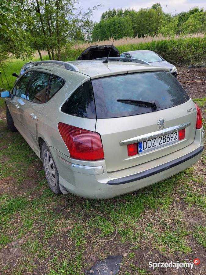 Peugeot 407 20 hdi 136 2007r manual 6 biegów