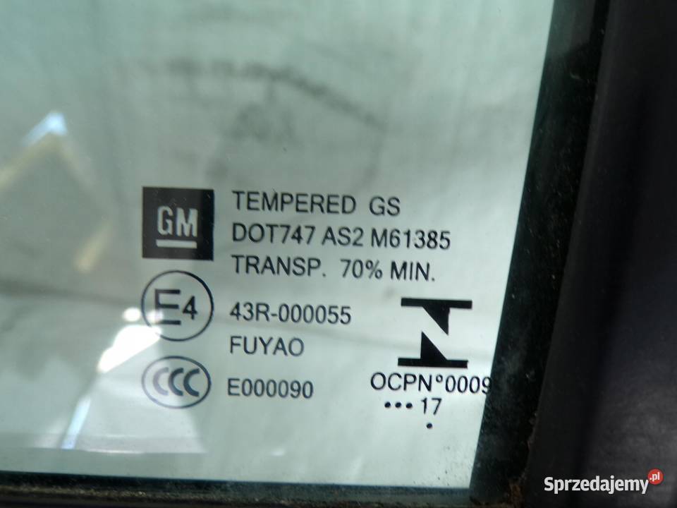 DRZWI LEWY TYŁ LEWE TYLNE OPEL INSIGNIA B HB Motoryzacja