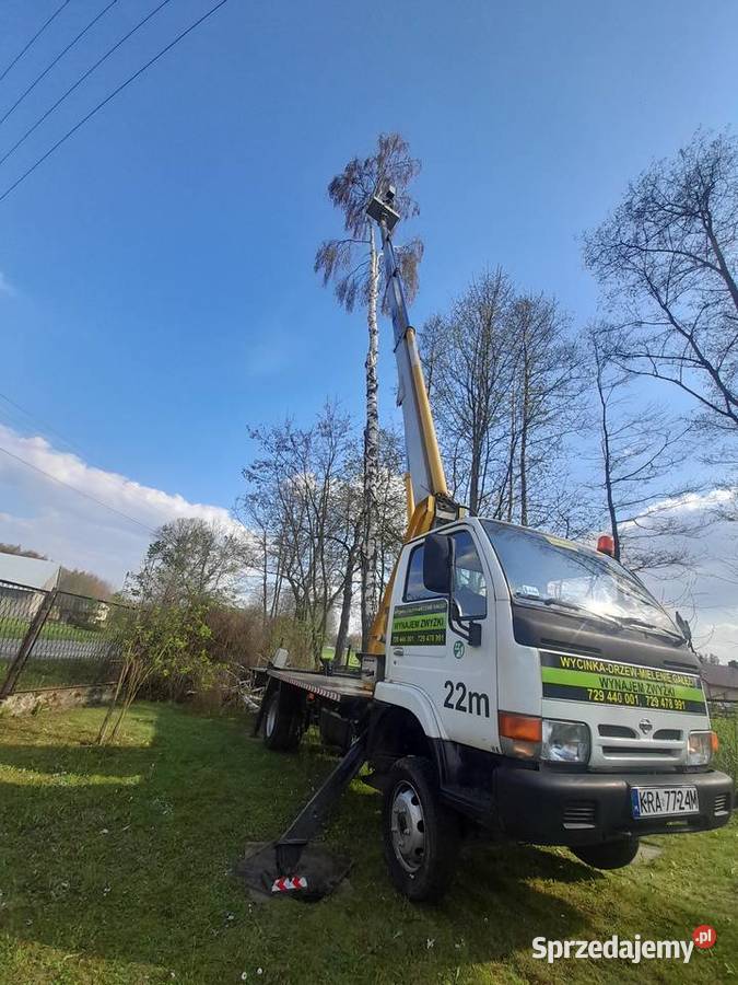 Podnośnik koszowy 22m Multitel Nissan Cabstar