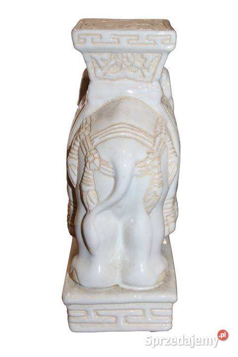 Ceramiczny kwietnik podpórka do książek 99 Szczecin