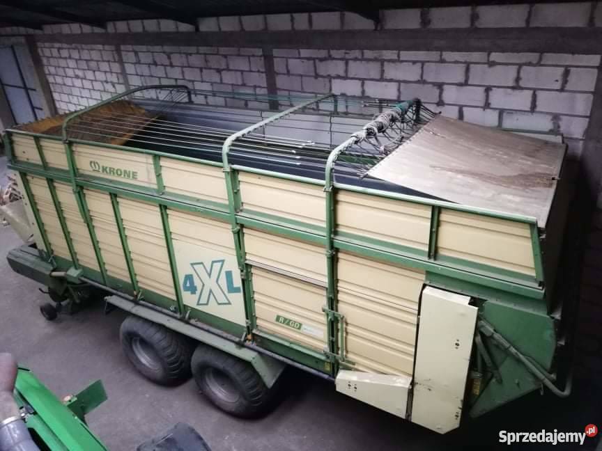 Przyczepa samozbierajaca krone 4XL Krone Majdany