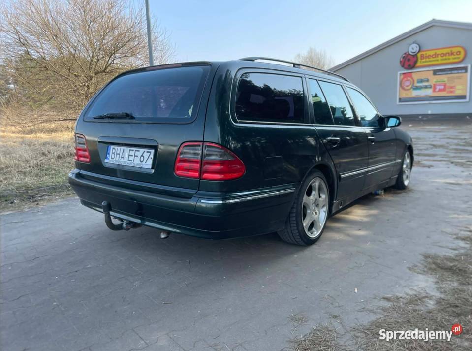 Mercedes Klasa E W210 Avangarde 24 V6 Benzyna automatyczna Białystok