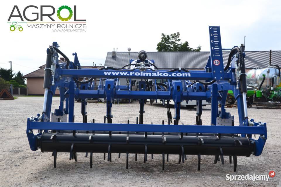 Pług dłutowy bezorkowy Rolmako Ripper U624 25m Mława