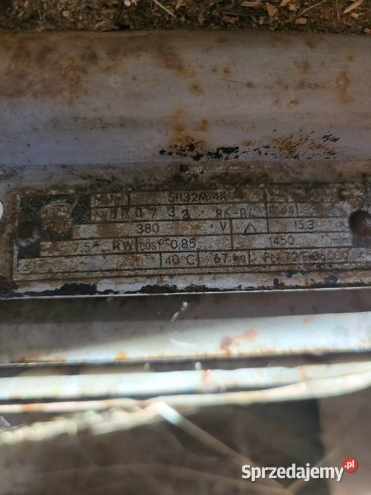 Silnik elektryczny siłowy 75kw indukta emit Leśnica