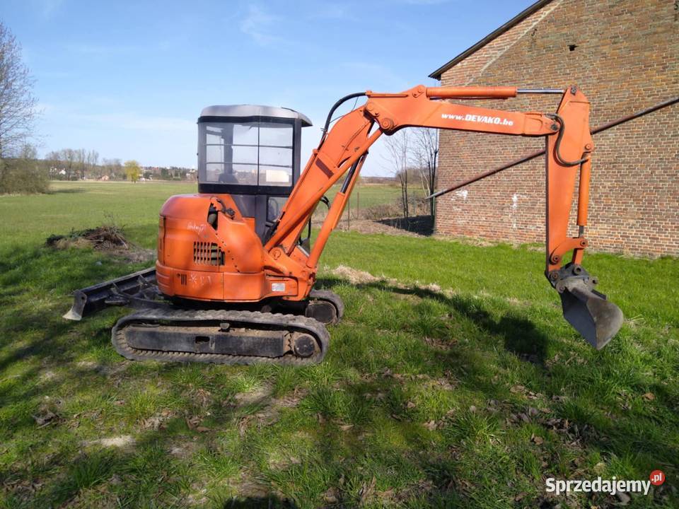 Koparka Hitachi ex 33 mu 3 t w stanie Kraśnik