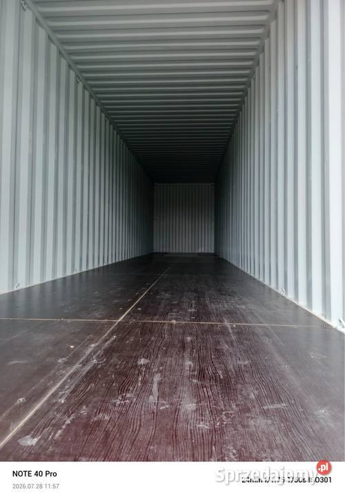 KONTENER MORSKI 40HC 12m Antracyt RAL 7016 sprzedam