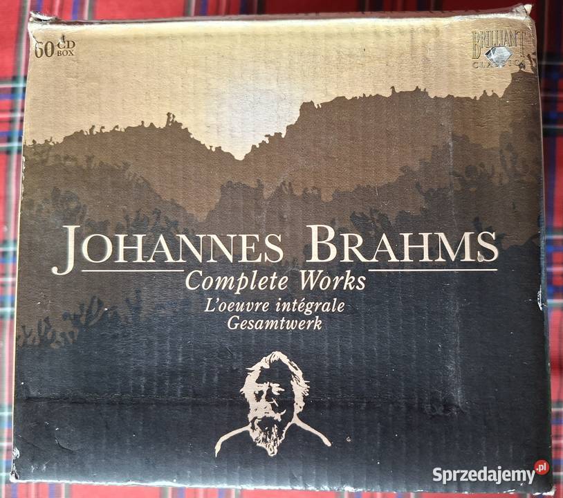 Johannes Brahms Complete Works 60CD box Kultura i Rozrywka Kraków