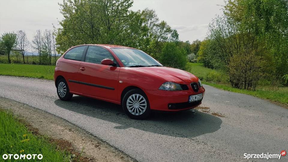 Seat Ibiza 14 16v 75 2005 czerwony Gryfów Śląski sprzedam