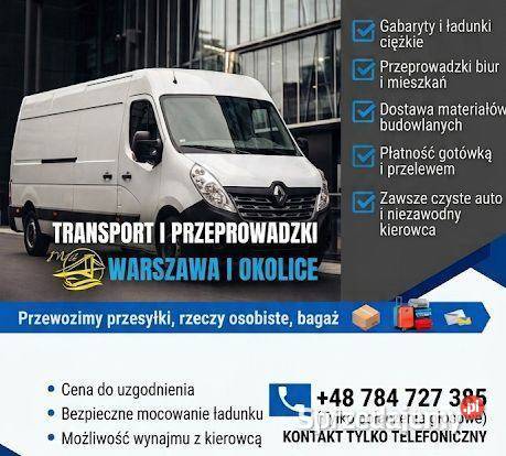 Tania i szybka przeprowadzka wnoszenie znoszenie Warszawa
