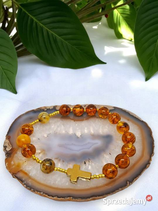 Bransoletka różaniec dziesiątka różańca z Warszawa