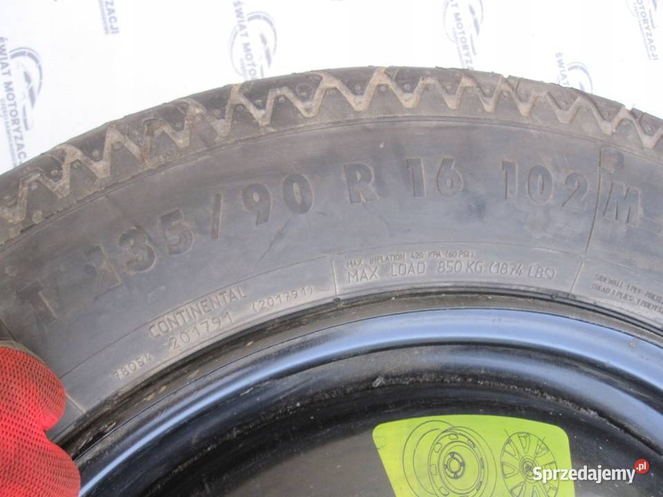 CITROEN C4 I PEUGEOT 3008 koło dojazdowe 1359016 świętokrzyskie