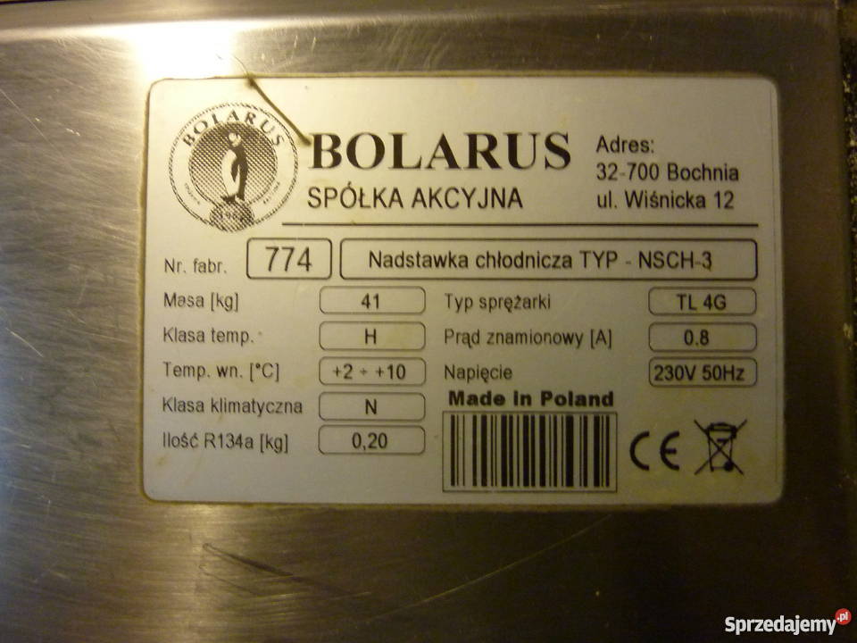 Stół chłodniczy do pizzy z blatem granitowym zachodniopomorskie Szczecin sprzedam