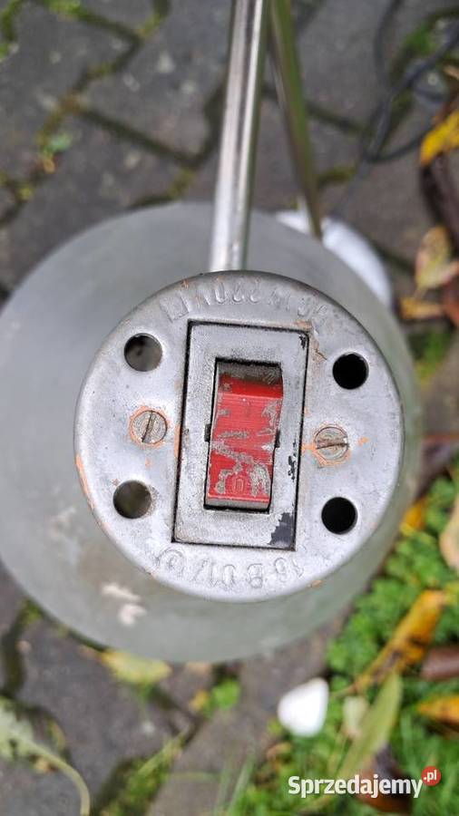 Stara Lampa Biurkowa Polamp Gdańsk PRL Świecie