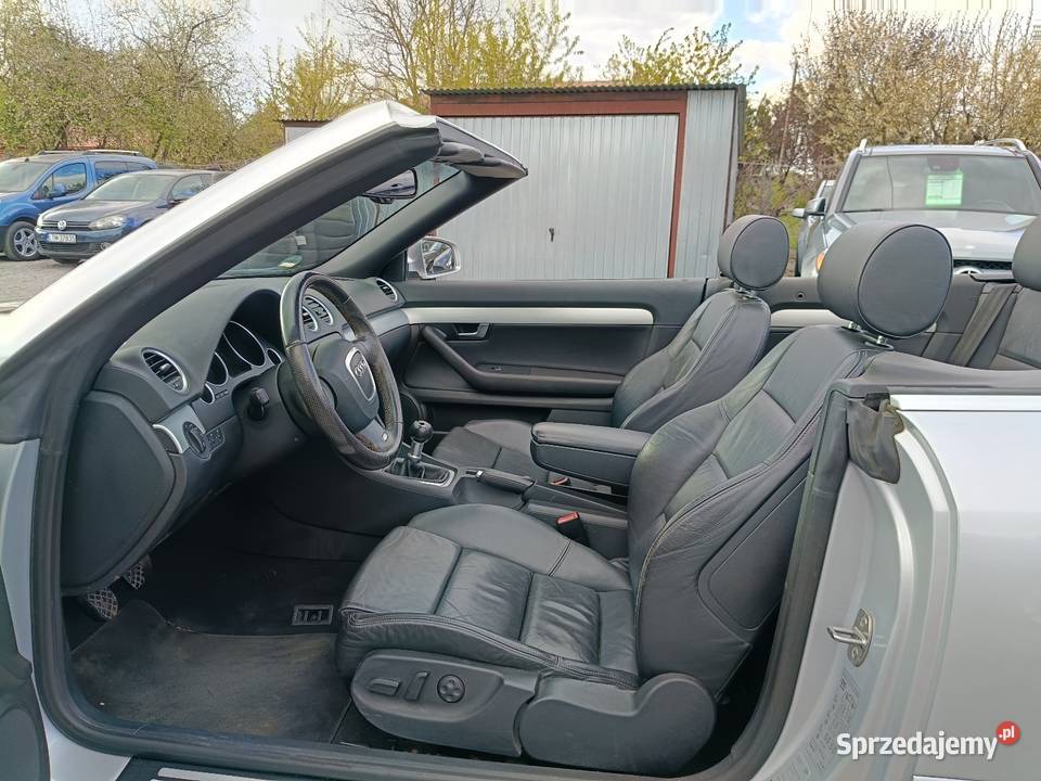 Audi A4 B7 SLine 18 Turbo Gwint Cabrio reflektory ksenonowe Tomaszów Lubelski sprzedam