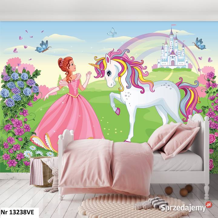 Tapeta fototapeta Księżniczka Jednorożec Leszno