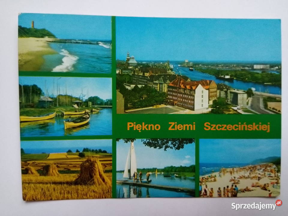 Pocztówka Piękno Ziemi Szczecińskiej 1982r Dąbrowa Górnicza sprzedam