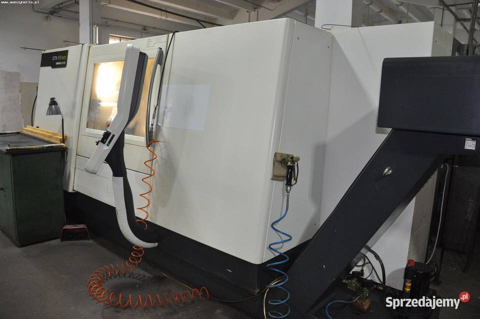 Centrum tokarskie CNC DMG CTX 510 ECO Produkcja