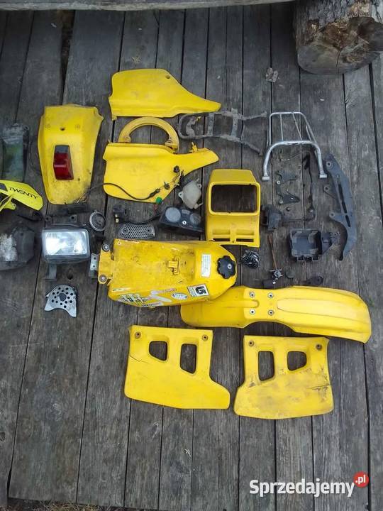 Części Suzuki ts125r tsr plastiki lampa owiewki Sośno