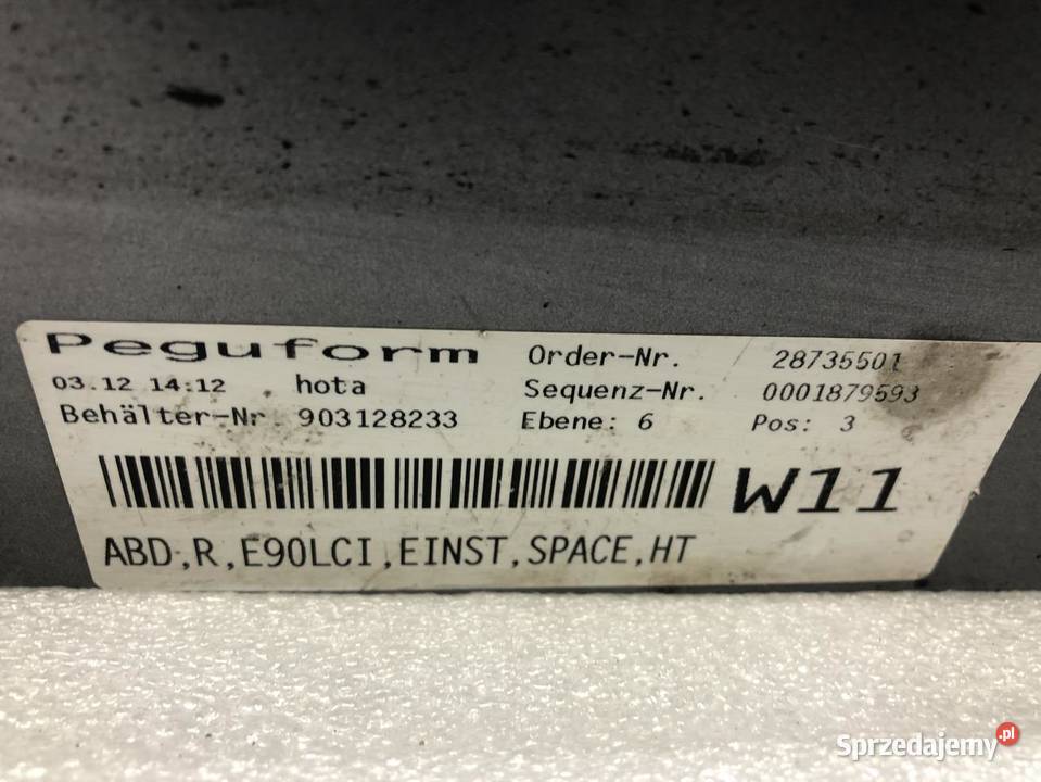 LISTWA PROGOWA PRAWA BMW SERIA 3 E91 LCI 7202652 osobowe sprzedam