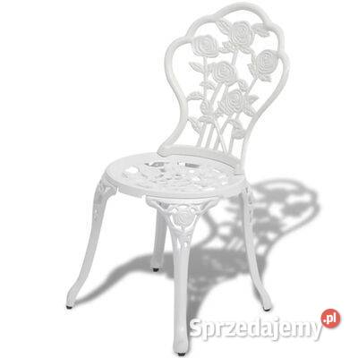 vidaXL Krzesła bistro 2 odlewane aluminium Warszawa