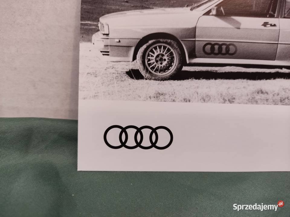 Pocztówka widokówka Audi quattro Antyki, Sztuka, Kolekcje Głuchołazy