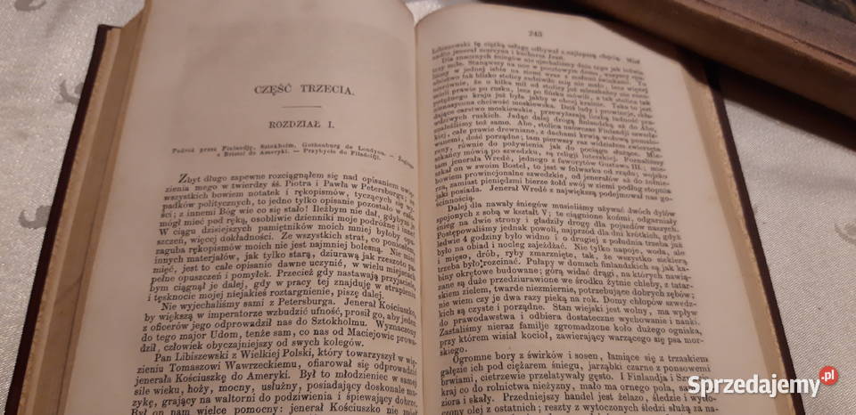 Pamiętniki Czasów Moich 13 J U Niemcewicz Lipsk Antykwariat Iwno