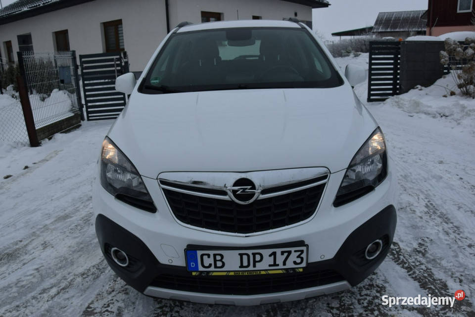 Opel Mokka 16MPI Navi Kamera 2 KPL KÓŁ PDC 2016r biały Majdan Sieniawski