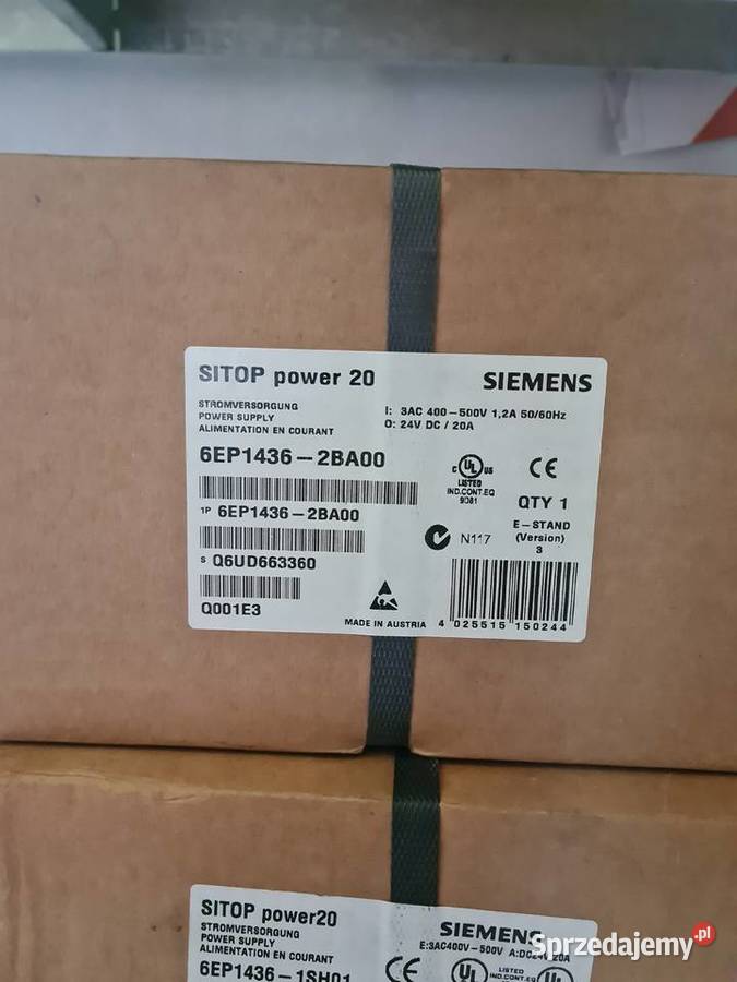 ZASILACZ 6EP14362BA00 SITOP SIEMENS Sompolno