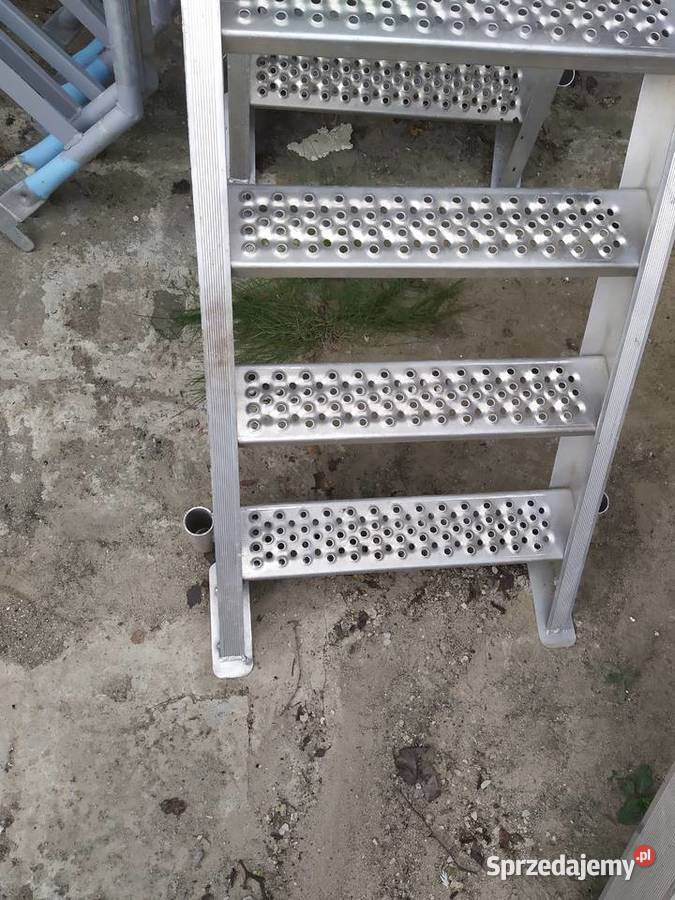 Schody aluminiowe długość 250 wysokość 200 Szczecin