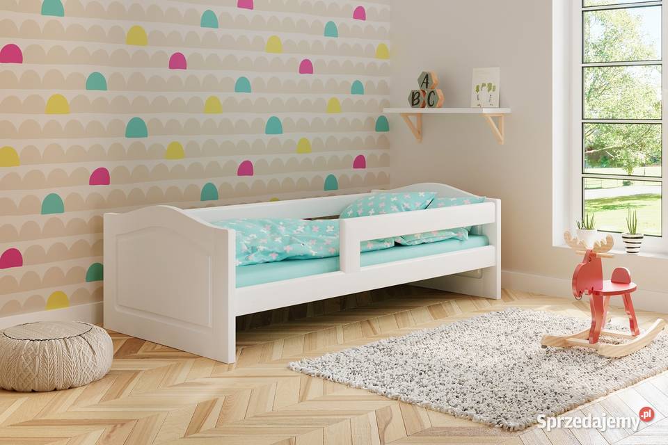 ŁÓŻKO Drewniane Dziecięce 80x180 GR35 Zakopane