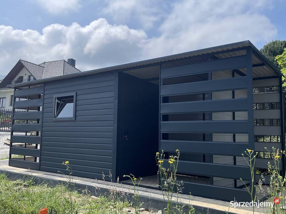 Domek ogrodowy 652 m ciemny grafit matowy lubelskie Chełm sprzedam