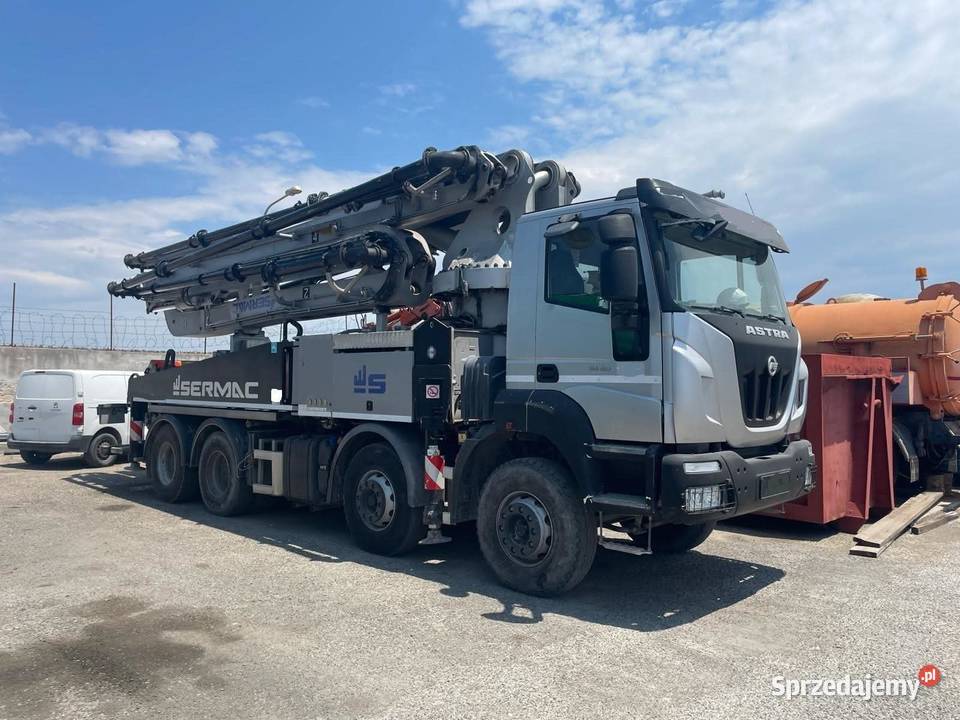 Pompa do betonu IVECO zab SERMAC 46mb