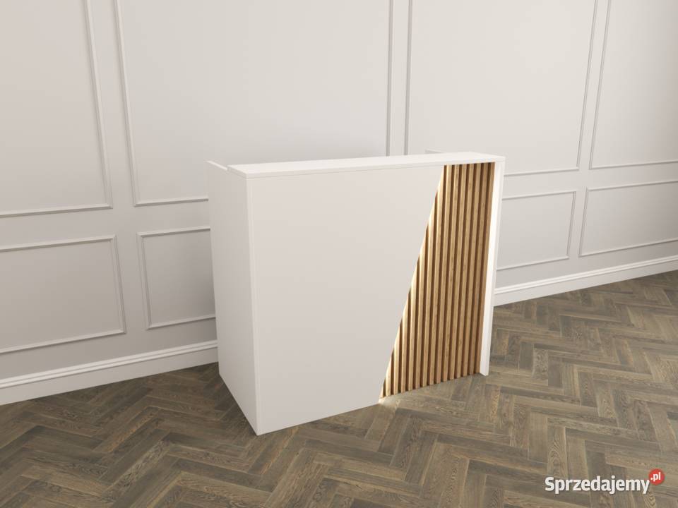 Lada recepcyjna z lamelami Recepcja Lefkada Warszawa