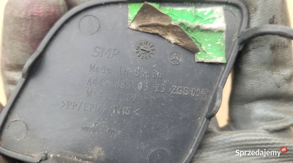 MERCEDES VITO W447 ZAŚLEPKA HAKA ZDERZAKA PRZÓD sprzedam