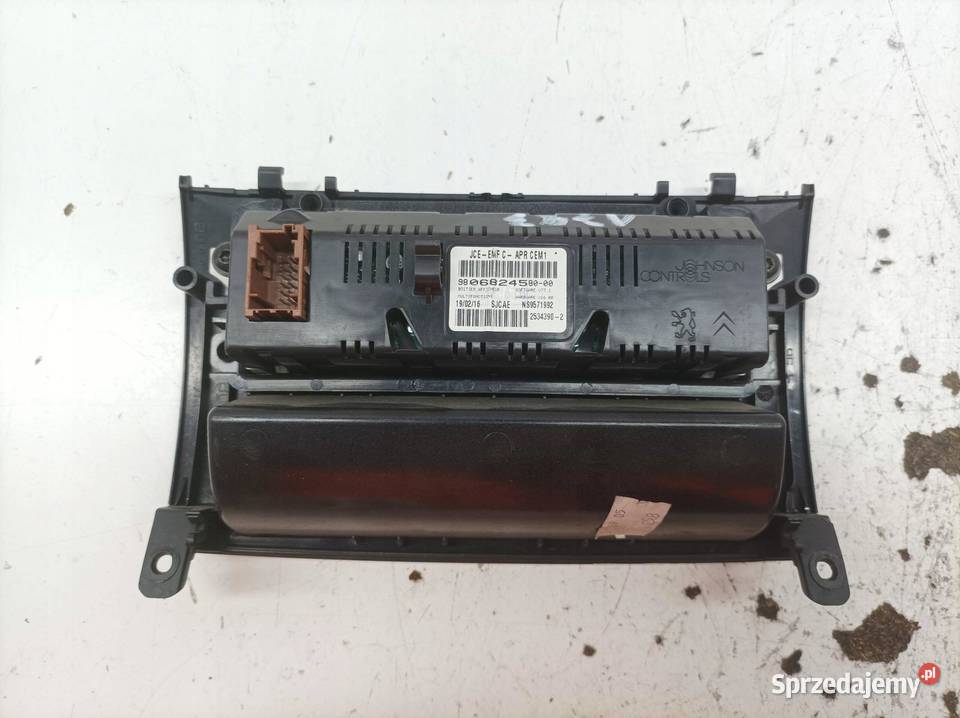 WYŚWIETLACZ 9806824580 Peugeot 407 I 20042010 świętokrzyskie