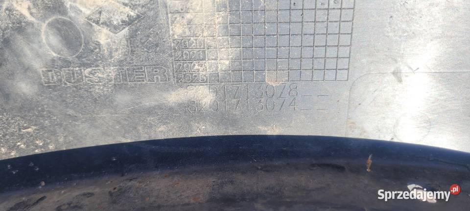 DACIA DUSTER II LISTWA BŁOTNIKA PRAWY PRZOD Ruda Śląska sprzedam