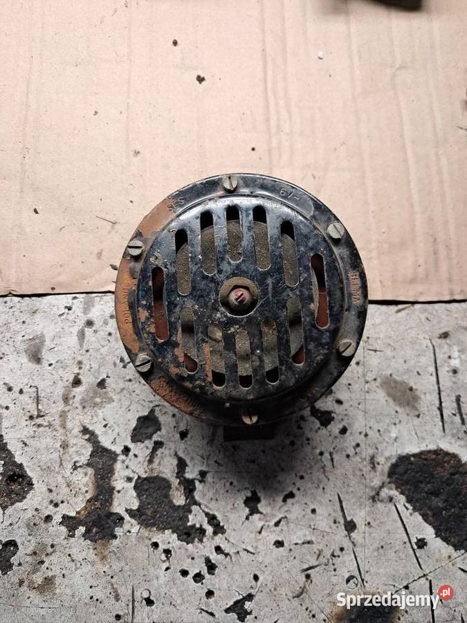 Wsk wfm 125 klakson sygnał BELMA 6V prl shl Strzyżów