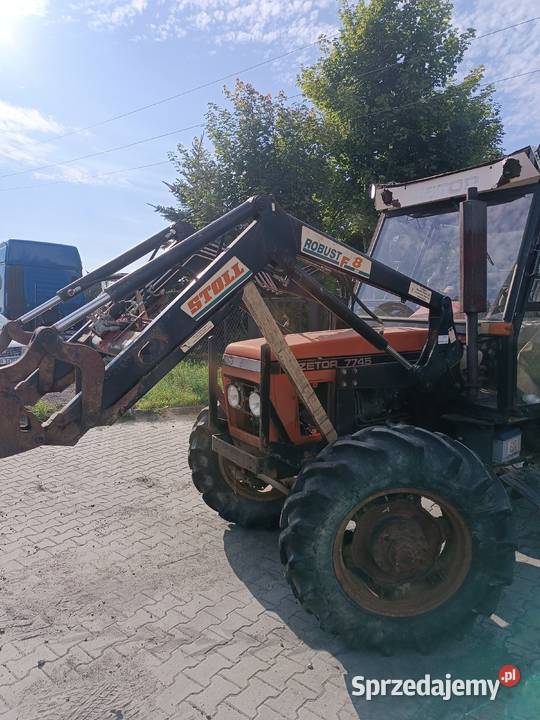 Ładowacz tur stoll z adaptacją Zetor 62xx 72xx Dragany