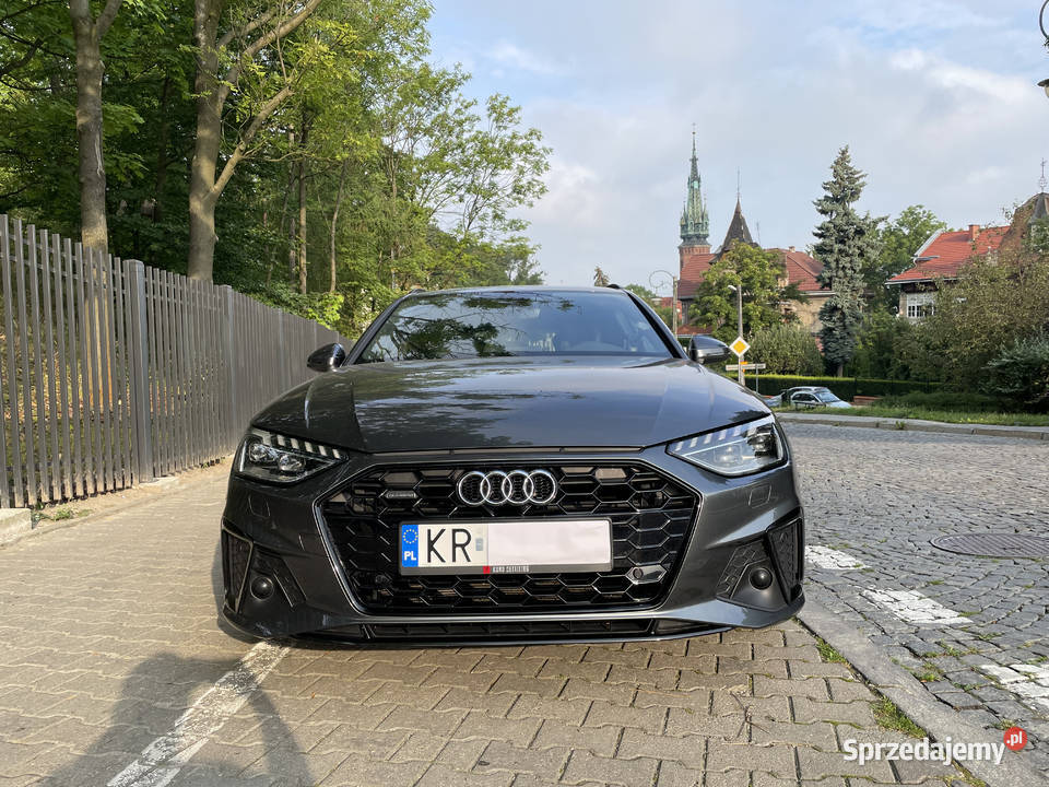 Audi A4 B9 Audi A4 Avant 40 TDI Quattro S tronic łopatki zmiany biegów małopolskie Kraków