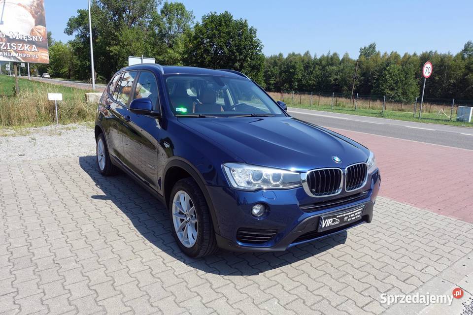 BMW X3 20D 190 LIFT SKÓRA BIXENON SALON POLSKA diesel X3 Buczkowice sprzedam