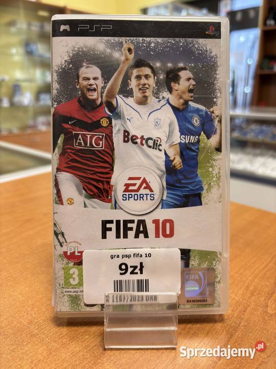 Gra PSP FIFA 10 Polska Wersja Zestaw z Elbląg