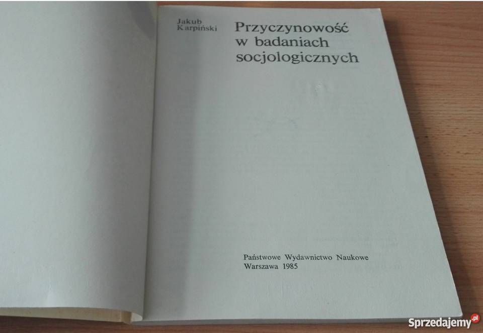 Przyczynowość w badaniach socjologicznych Jakub Gdańsk