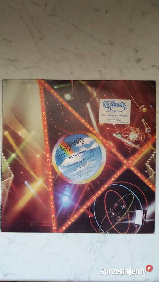 THE CRUSADERS SOUL SHADOWS 1980 MCA MAXIsingle Puławy