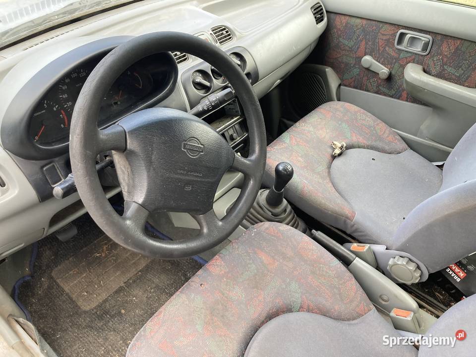 Nissan Micra uszkodzony lubelskie Cichostów-Kolonia
