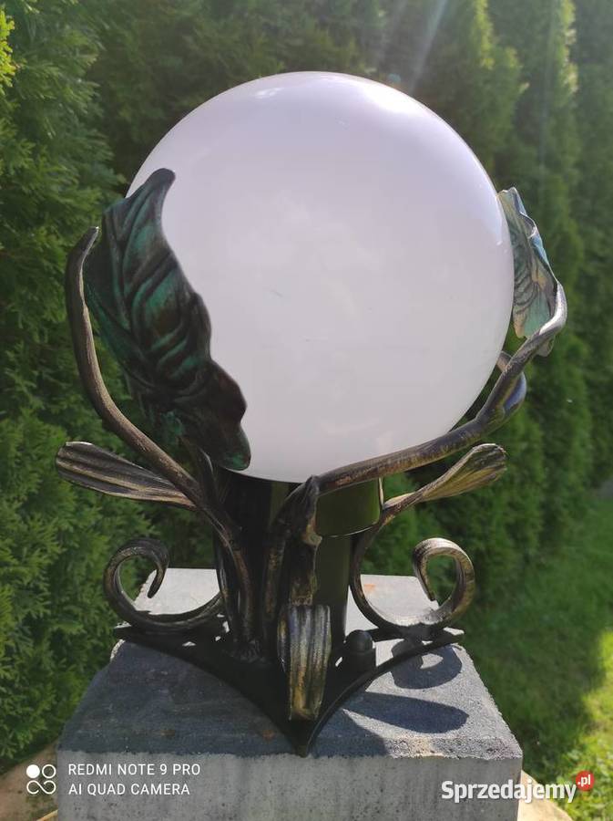 Lampa na słupek murek ogrodzeniowy Gorlice